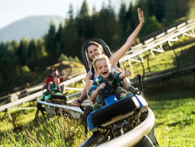 Lucky Flitzer - die Ganzjahresrodelbahn in Flachau © Flachau Tourismus