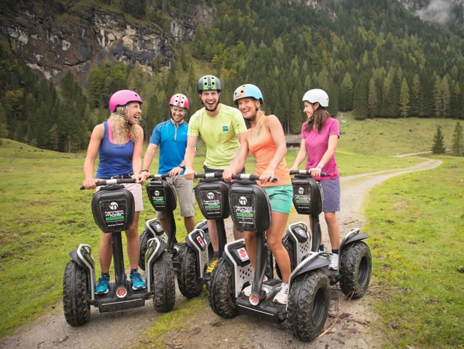 Segway fahren in Flachau © Flachau Tourismus